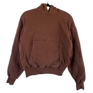 Yeezy x gap brown hoodie